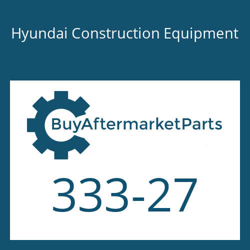 Hyundai Construction Equipment 333-27 - BUSHING