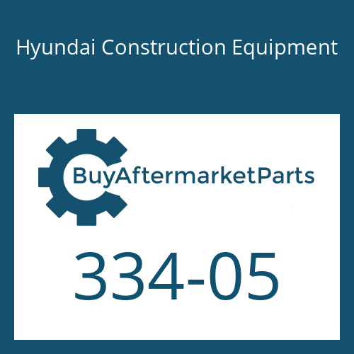 Hyundai Construction Equipment 334-05 - SEAL-ROD