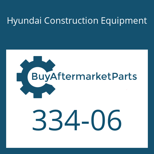 334-06 Hyundai Construction Equipment RING-BACK UP