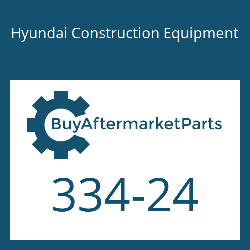 334-24 Hyundai Construction Equipment O-RING
