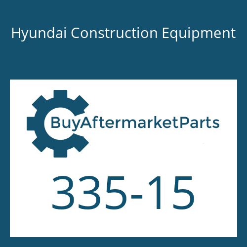 Hyundai Construction Equipment 335-15 - SEAL-PISTON