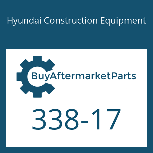 Hyundai Construction Equipment 338-17 - NUT-PISTON