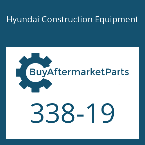 Hyundai Construction Equipment 338-19 - BOLT
