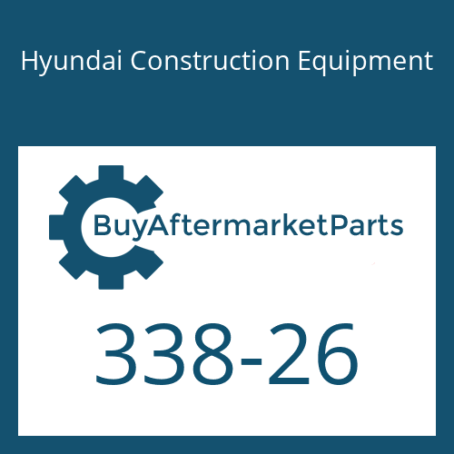 Hyundai Construction Equipment 338-26 - BUSHING