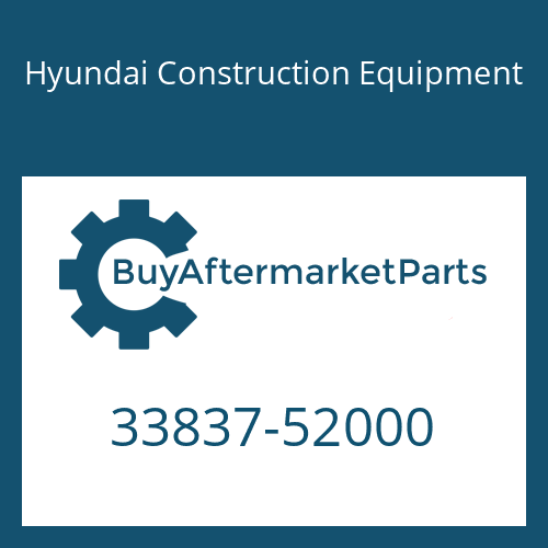 Hyundai Construction Equipment 33837-52000 - O-RING