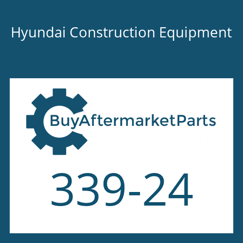 Hyundai Construction Equipment 339-24 - WASHER-SPRING