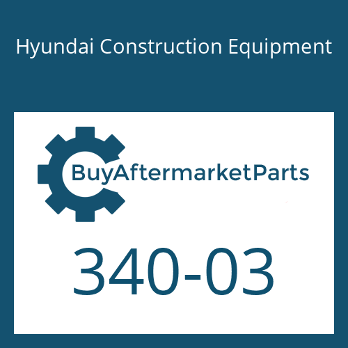 Hyundai Construction Equipment 340-03 - GLAND