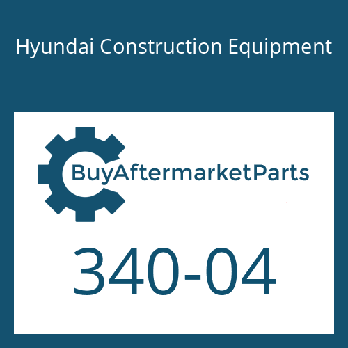 Hyundai Construction Equipment 340-04 - BUSHING