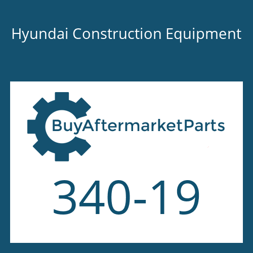 Hyundai Construction Equipment 340-19 - BOLT