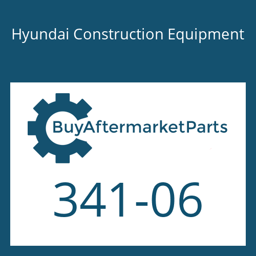 Hyundai Construction Equipment 341-06 - RING-BACK UP