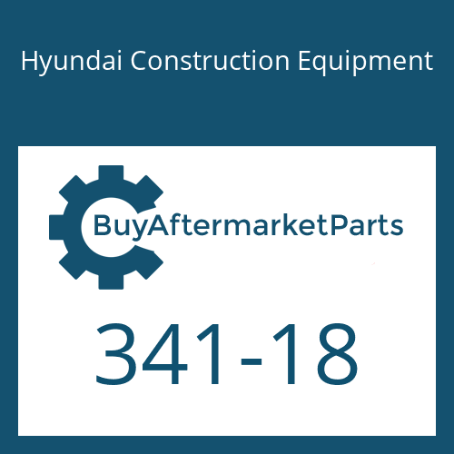 Hyundai Construction Equipment 341-18 - BOLT