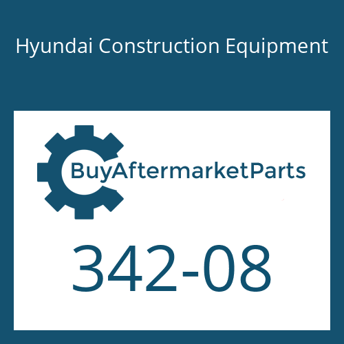Hyundai Construction Equipment 342-08 - WIPER-DUST