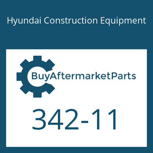 Hyundai Construction Equipment 342-11 - RING-BACK UP