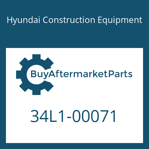 Hyundai Construction Equipment 34L1-00071 - STEERING CYLINDER-LH