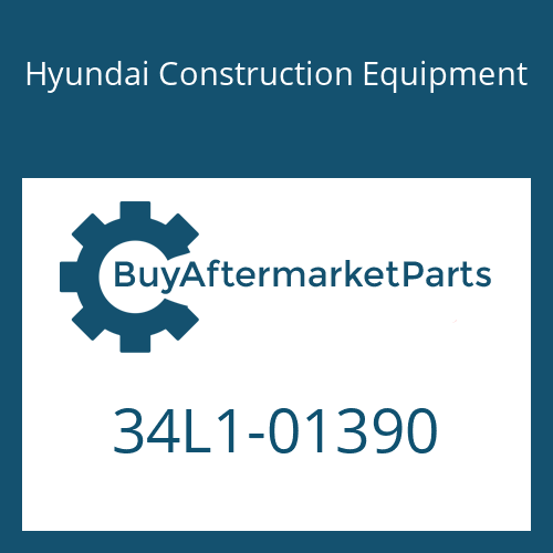 Hyundai Construction Equipment 34L1-01390 - PLATE