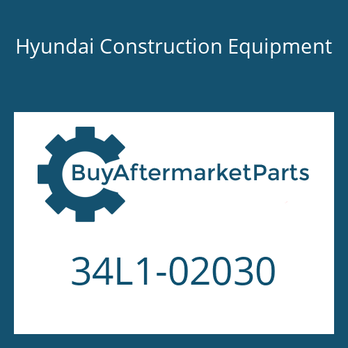 Hyundai Construction Equipment 34L1-02030 - VALVE-PRIORITY