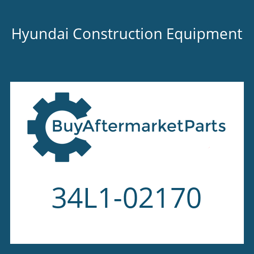 Hyundai Construction Equipment 34L1-02170 - PIPE-COOLING