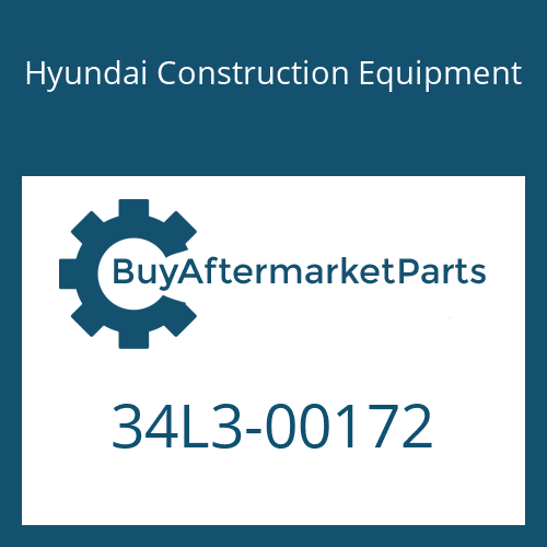 Hyundai Construction Equipment 34L3-00172 - PIN-JOINT