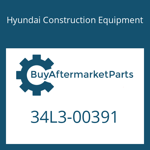34L3-00391 Hyundai Construction Equipment PIPE ASSY-HYD