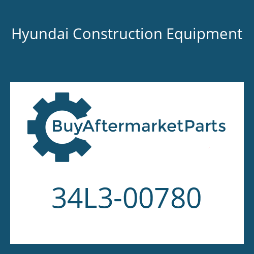34L3-00780 Hyundai Construction Equipment BLOCK