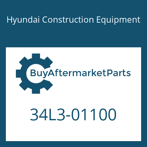 Hyundai Construction Equipment 34L3-01100 - PIPE WA