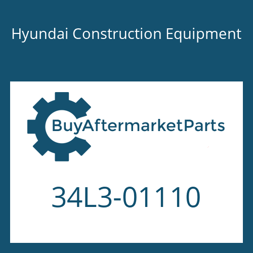 Hyundai Construction Equipment 34L3-01110 - PIPE WA