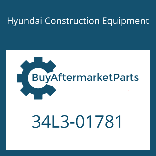 Hyundai Construction Equipment 34L3-01781 - RCV ASSY-3SP