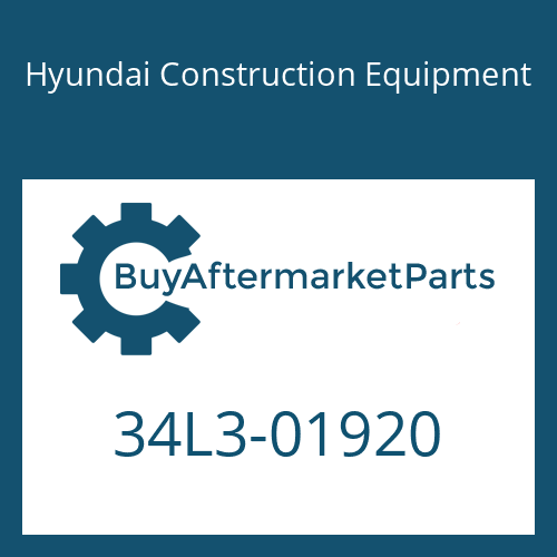 Hyundai Construction Equipment 34L3-01920 - PIPE WA