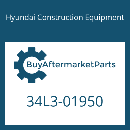 34L3-01950 Hyundai Construction Equipment PIPE WA
