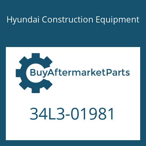Hyundai Construction Equipment 34L3-01981 - PIPE WA