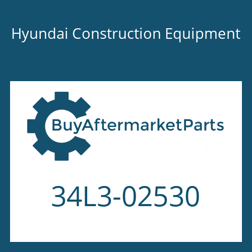 Hyundai Construction Equipment 34L3-02530 - BLOCK