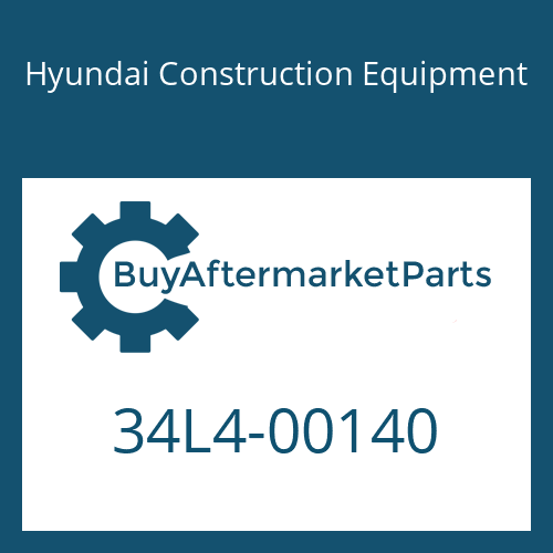Hyundai Construction Equipment 34L4-00140 - COVER