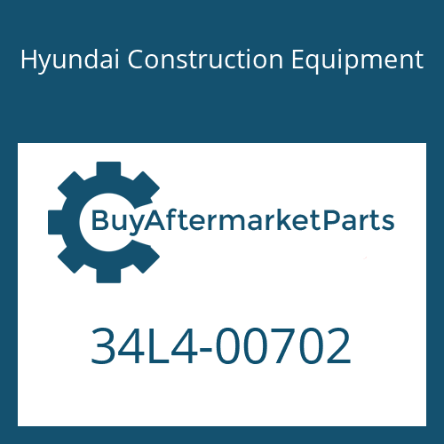 Hyundai Construction Equipment 34L4-00702 - PIN-JOINT