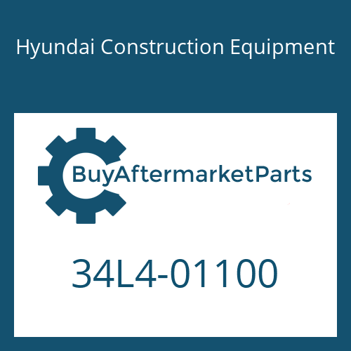 34L4-01100 Hyundai Construction Equipment CLAMP