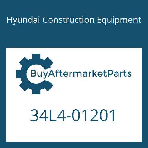 Hyundai Construction Equipment 34L4-01201 - PLATE