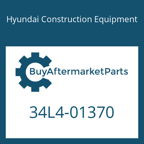 34L4-01370 Hyundai Construction Equipment PIPE ASSY-HYD