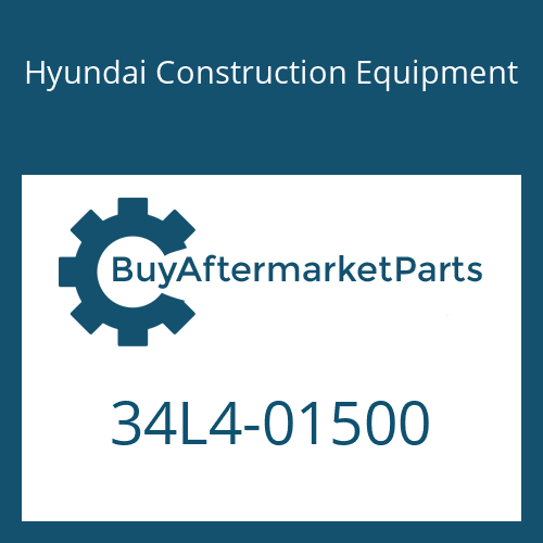 Hyundai Construction Equipment 34L4-01500 - PIPE WA