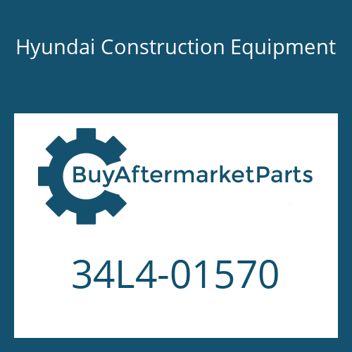 34L4-01570 Hyundai Construction Equipment PIPE ASSY-HYD