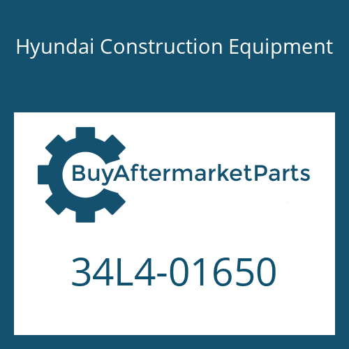 34L4-01650 Hyundai Construction Equipment TUBE ASSY-RH