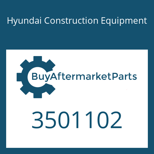 Hyundai Construction Equipment 3501102 - LOCKPLATE