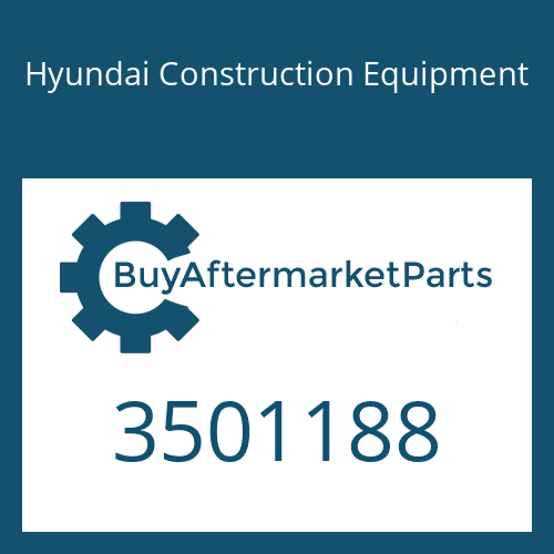 Hyundai Construction Equipment 3501188 - PLATE-CLAMPING