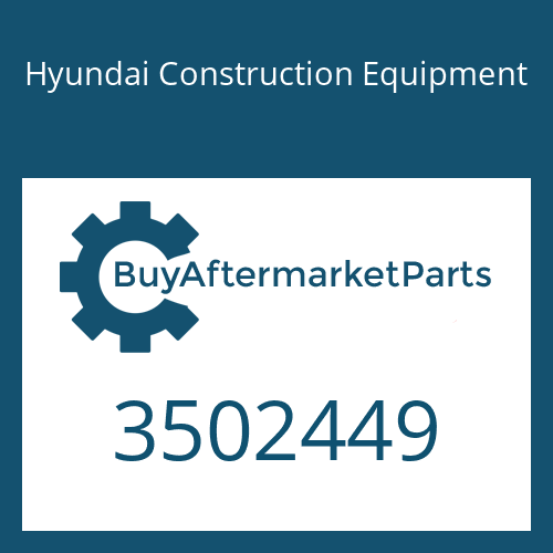 Hyundai Construction Equipment 3502449 - SEAL-RECT RING