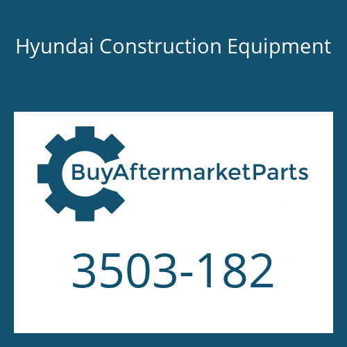 Hyundai Construction Equipment 3503-182 - COVER
