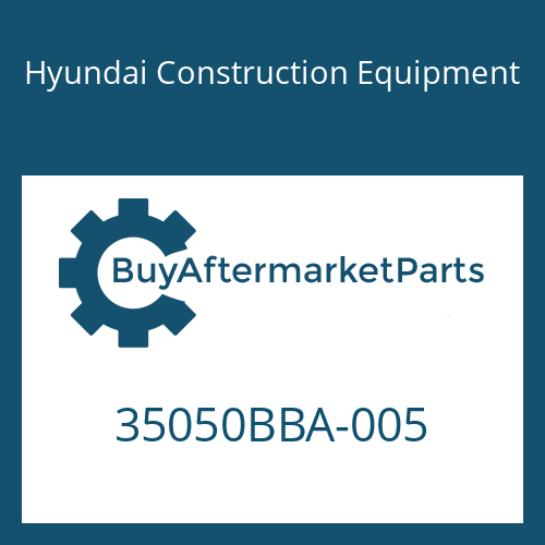 Hyundai Construction Equipment 35050BBA-005 - CARRIER73 NO.1
