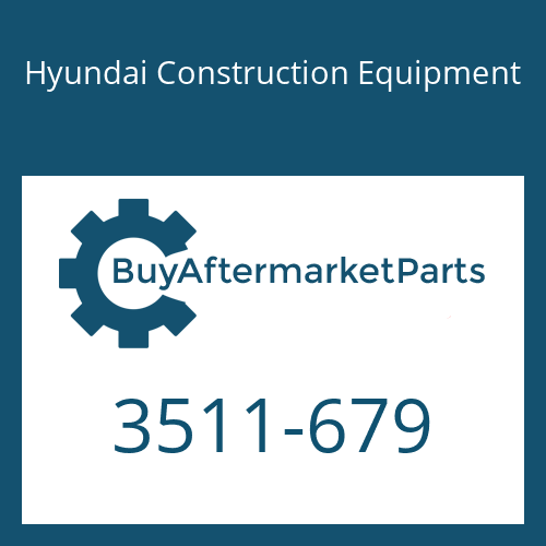 Hyundai Construction Equipment 3511-679 - PLUNGER ASSY