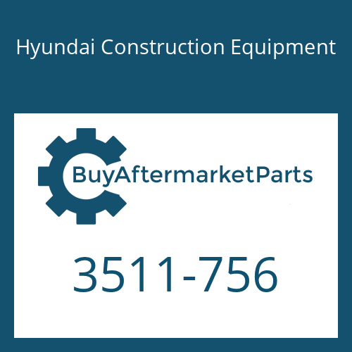 Hyundai Construction Equipment 3511-756 - PLUNGER-TS