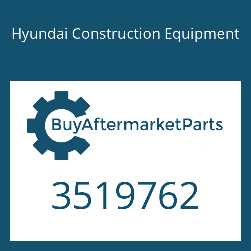 Hyundai Construction Equipment 3519762 - GASKET