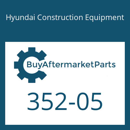 Hyundai Construction Equipment 352-05 - RING-BUFFER