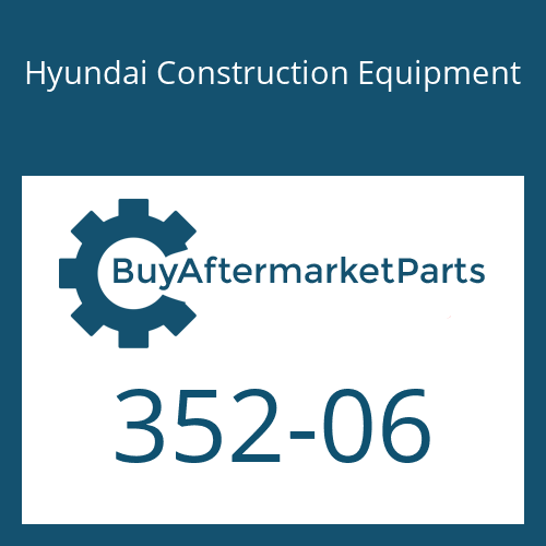 Hyundai Construction Equipment 352-06 - SEAL-ROD