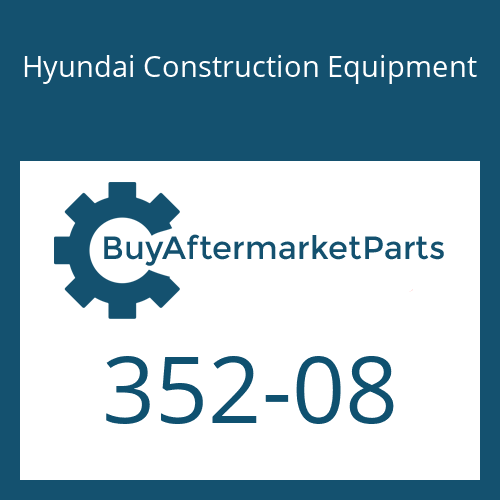 Hyundai Construction Equipment 352-08 - WIPER-DUST